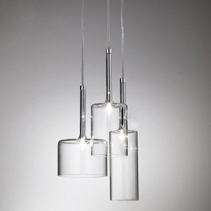 Lisslune | Pendant lamp for the dining table made of glass