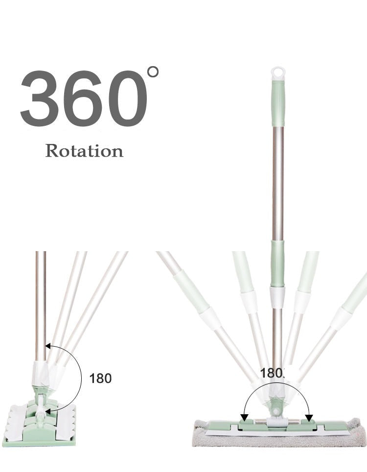 Lisslune | 360 Degree Telescopic Large  Flat Mop