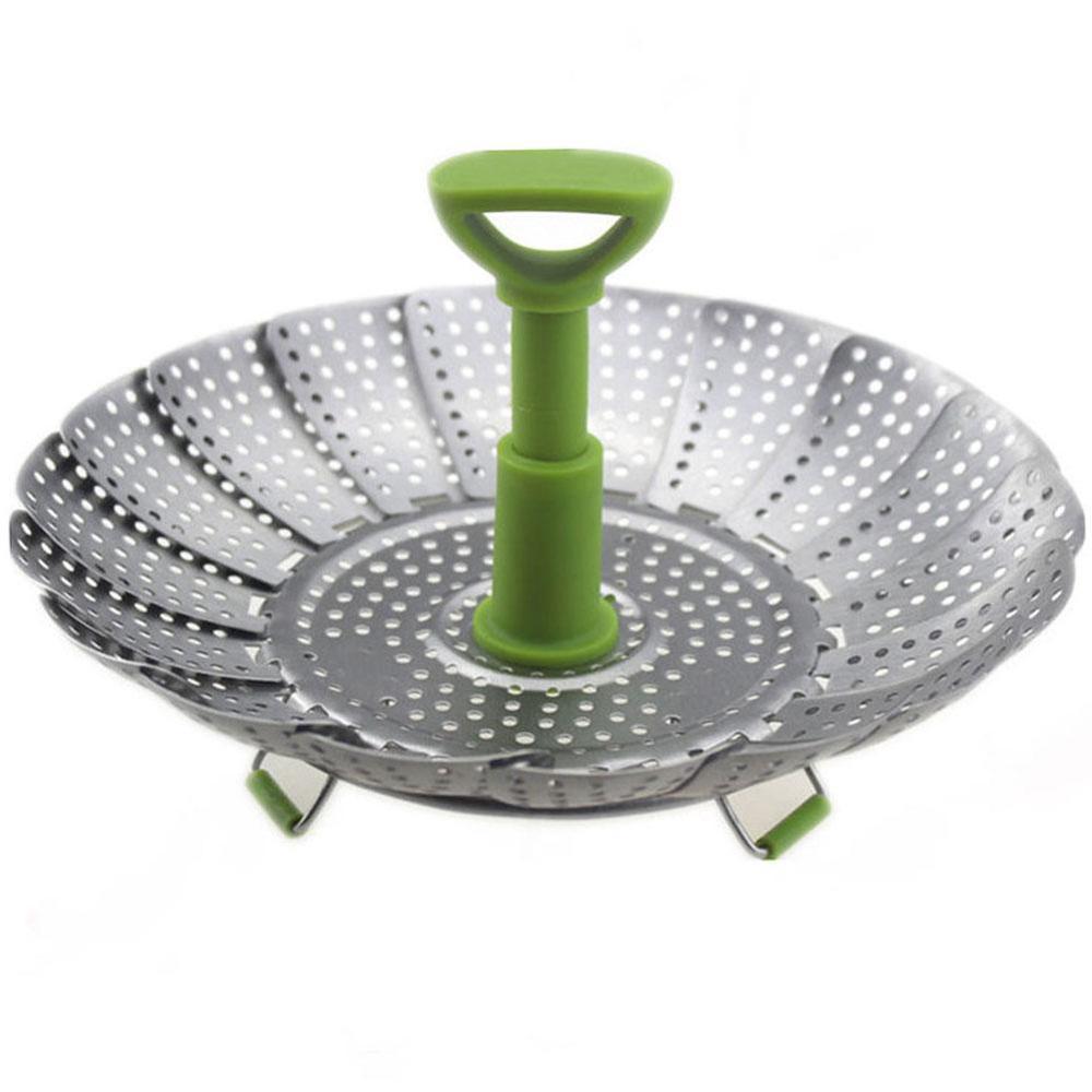 Lisslune | Stainless Steel Foldable Steamer Basket