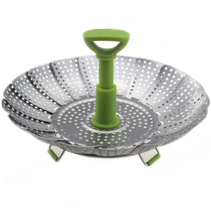 Lisslune | Stainless Steel Foldable Steamer Basket