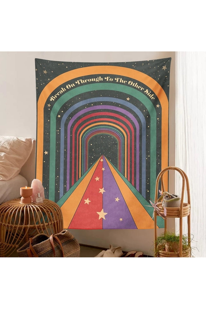 Lisslune | Gate of Eternity psychedelic tapestry