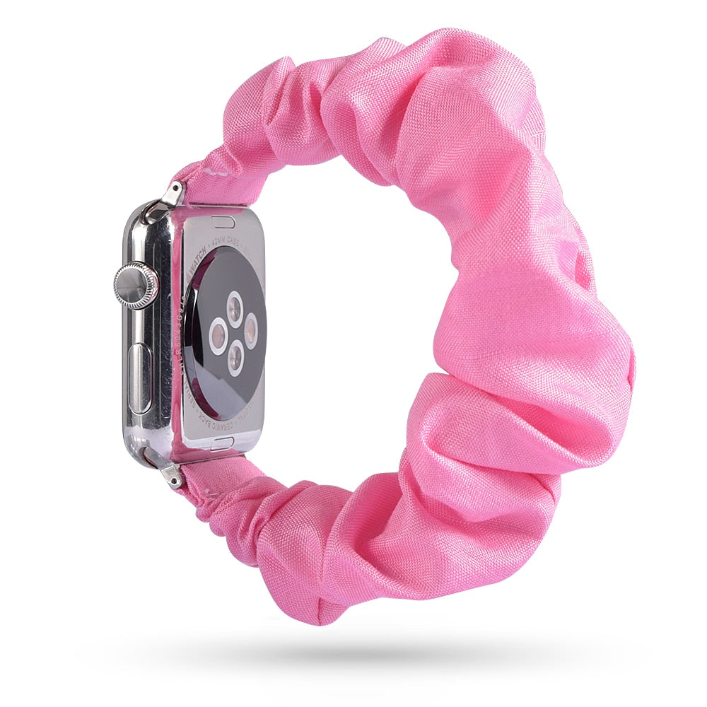 Lisslune | ELASTIC Apple Watch BAND IN HAIR TIE STYLE