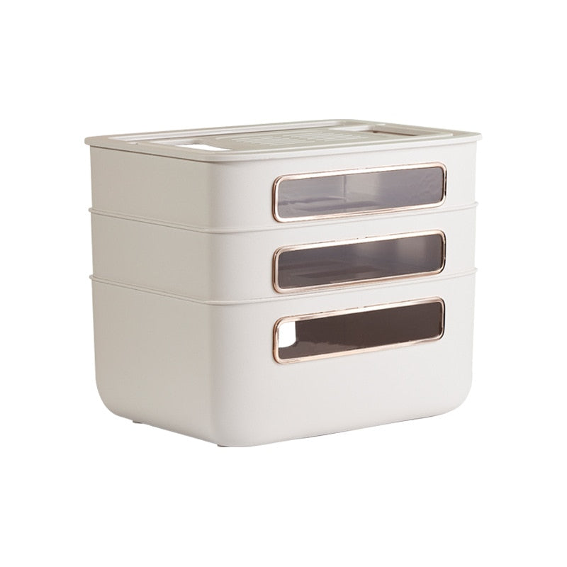 Lisslune | Nordic Stackable Modem Holder Cable Organizer