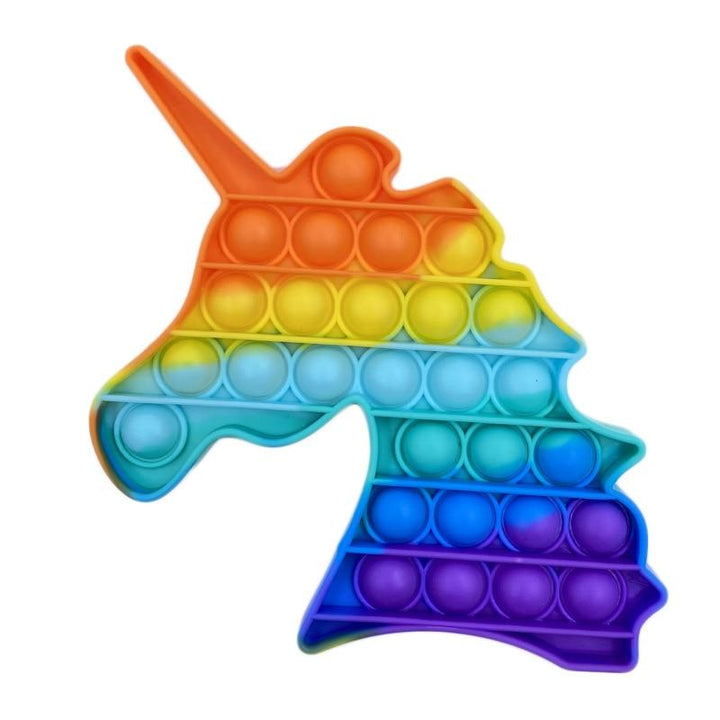 Lisslune | Plop It Rainbow Pop Up Fidget Game Finger Game