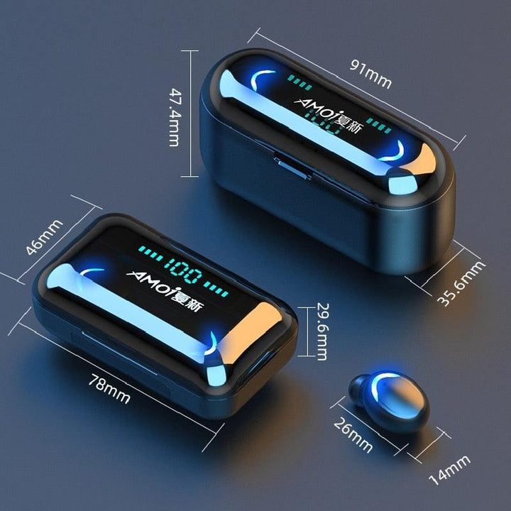 Lisslune | F9 Wireless Earbuds: Experience Unmatched Audio Freedom