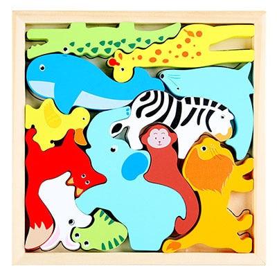 Lisslune | Colorful 3D Tangram Puzzle: Stimulate Creativity and Learning
