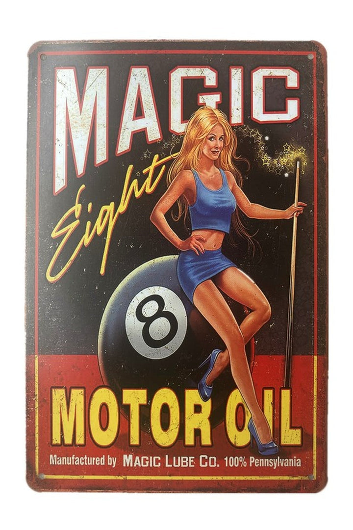 Lisslune | Service Girl Vintage Poster