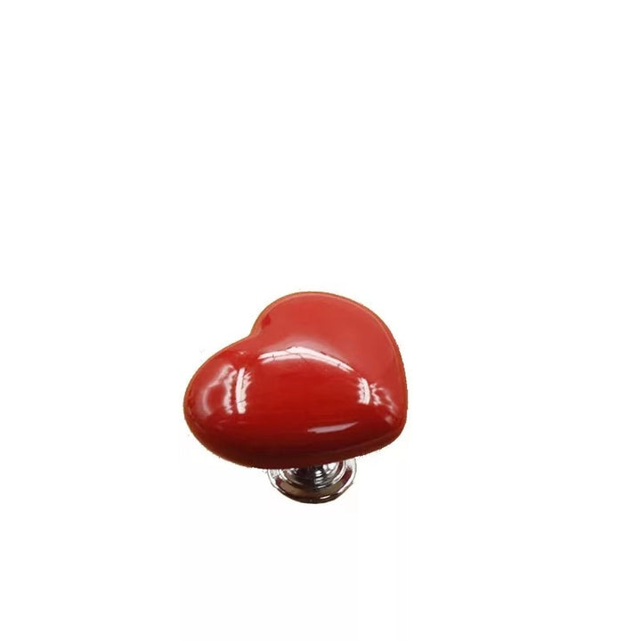 Lisslune | Ceramic Heart Door Cabinet Handle