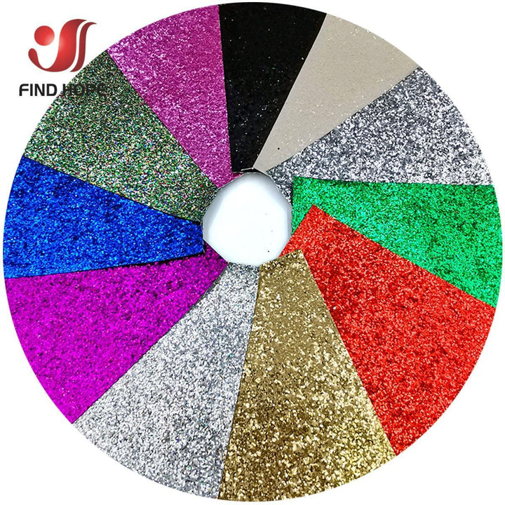 Lisslune | Sparkling Rainbow Luxury Vinyl Leather Fabric - Essential for creative crafters