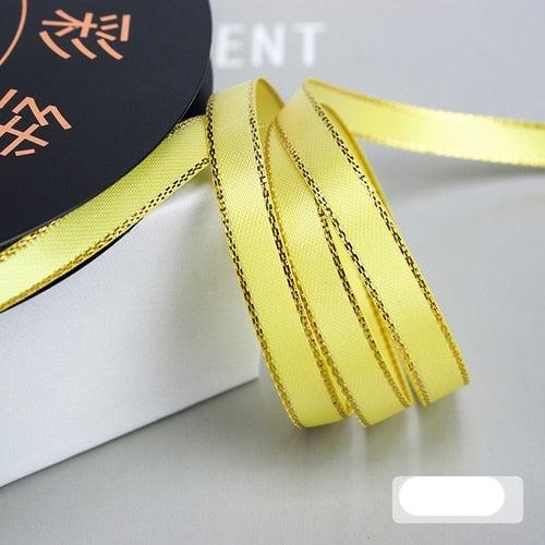 Lisslune | Luxe shimmering satin craft ribbon collection - 50 yards premium quality for DIY masterpieces