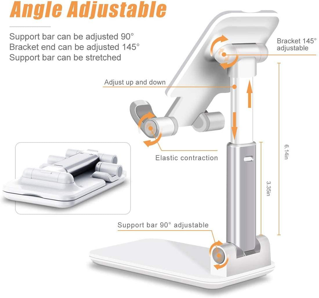 Lisslune | Premium adjustable aluminum phone stand for the ultimate viewing experience