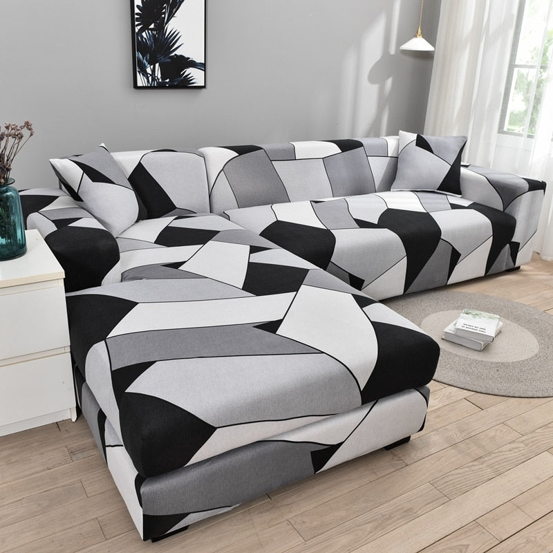Lisslune | Modern Non-slip Colorful Elastic Sofa Cover