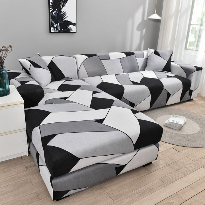 Lisslune | Modern Non-slip Colorful Elastic Sofa Cover