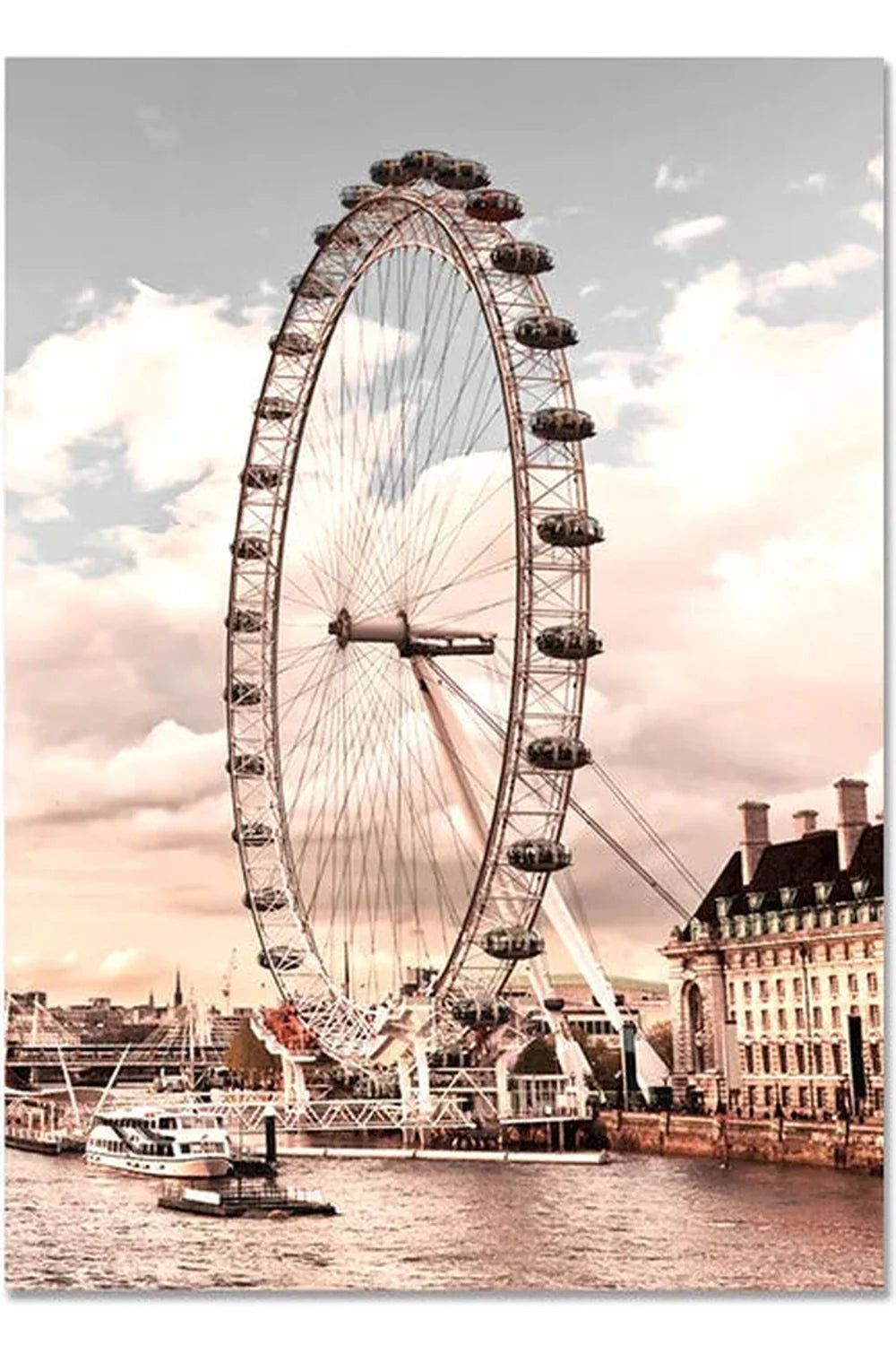 Lisslune | Landmark Canvas Poster