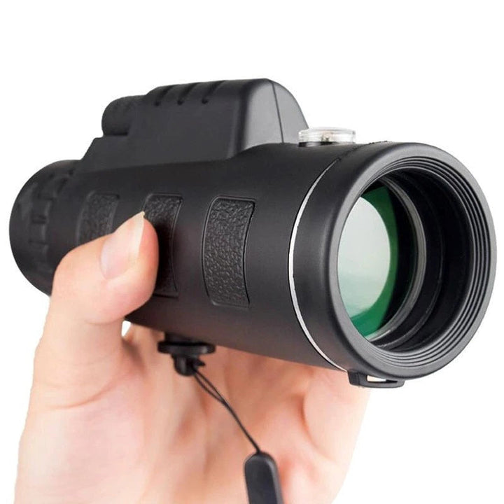 Lisslune | Starscope HD Monocular – High-Powered Waterproof Telescope with Smartphone Holder & Tripod