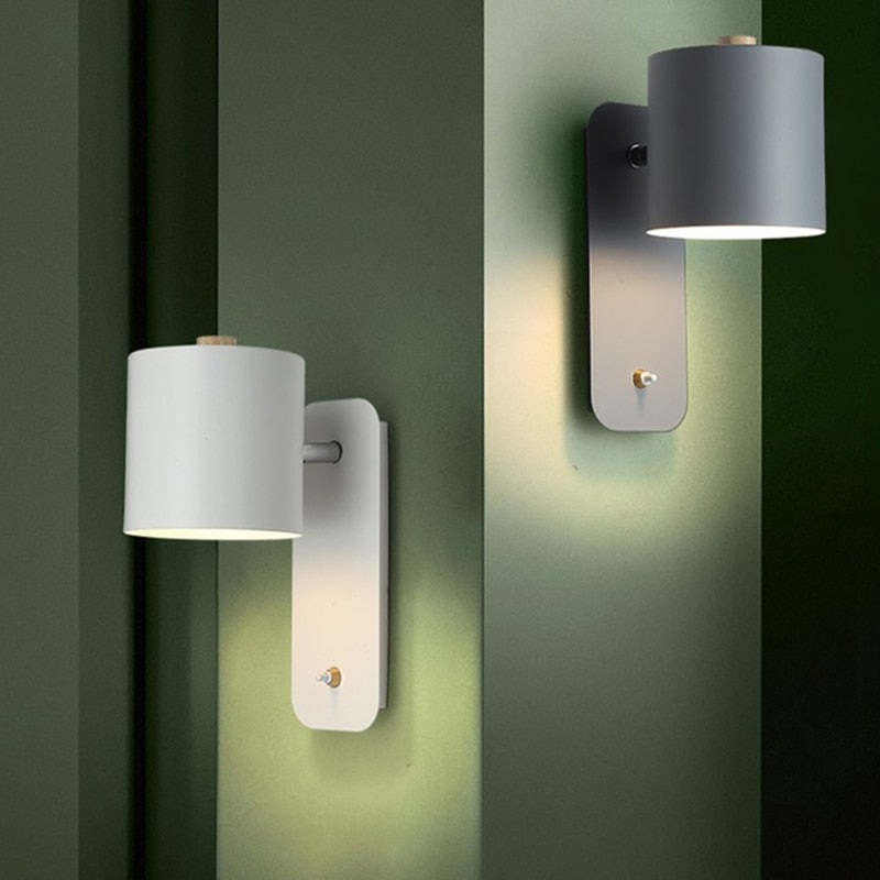 Lisslune | Frendor - Modern LED Wall Lamps with Switch Indoor Home Decor Lighting