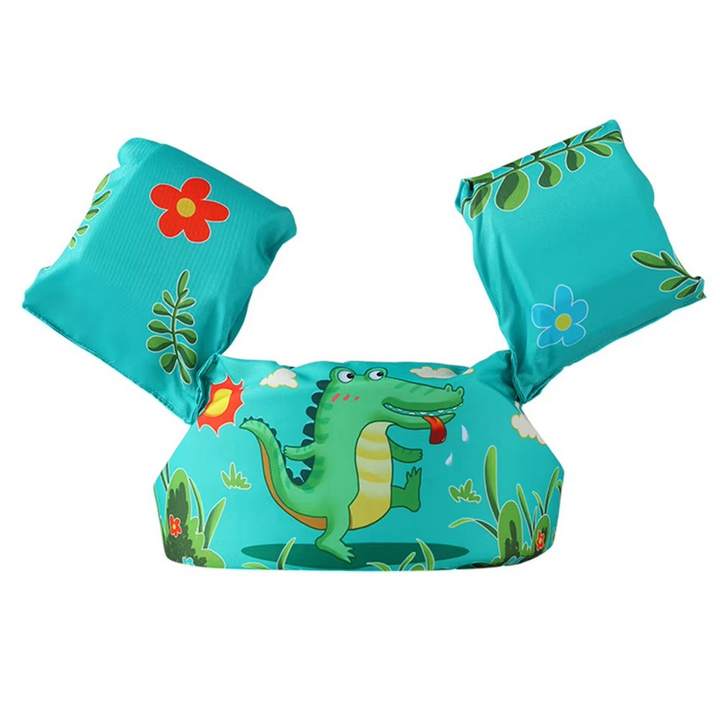 Lisslune | Kids’ Swim Arm Float and Safety Vest for Water Confidence