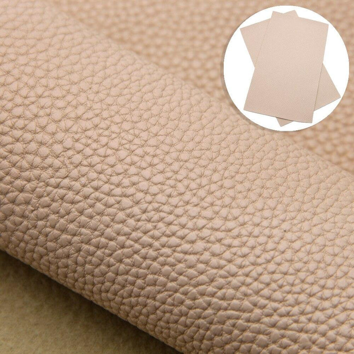 Lisslune | Chic Leopard Print Synthetic Leather Craft Kit - Essential DIY Materials