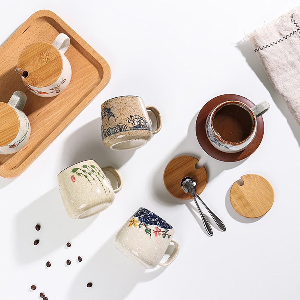 Lisslune | Japanese Retro Handmade Ceramic Cups