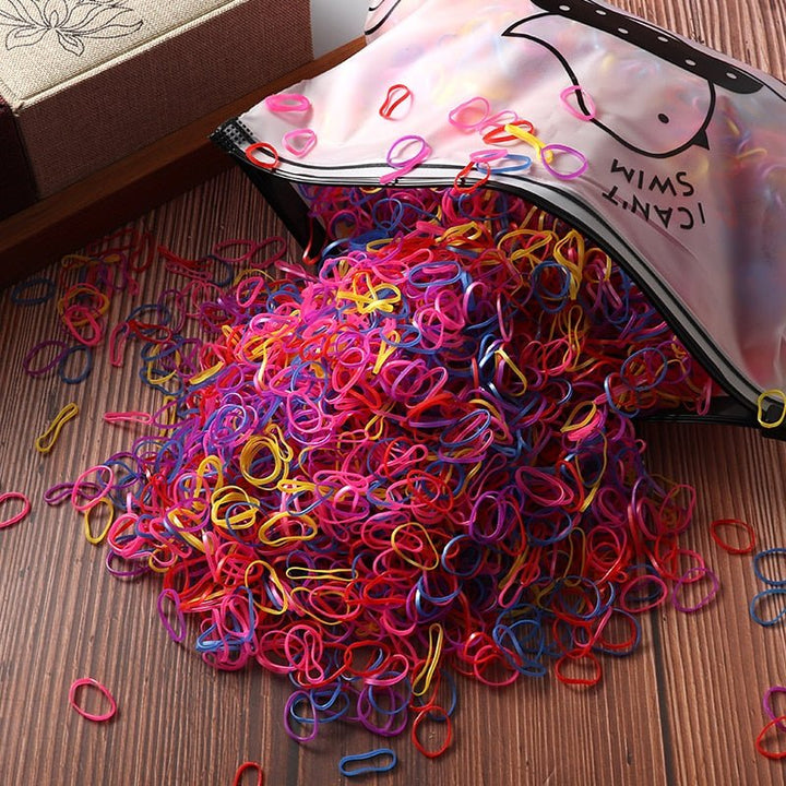 Lisslune | Mini hair bands for toddlers (1000 pieces)