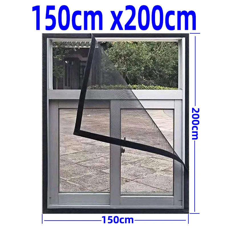 Lisslune | Adjustable Invisible Anti-Mosquito Washable Window Net