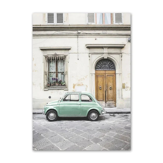 Lisslune | Vespa Canvas Poster