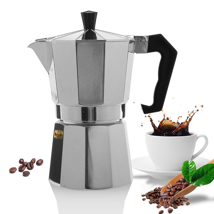 Lisslune | Classic Italian Espresso Maker for the Stove - 12 Cup Moka Pot