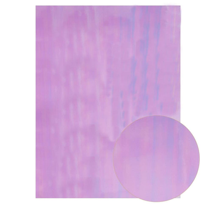 Lisslune | Sparkling Violet Synthetic Leather Fabric - A Must-Have for Sparkling DIY Projects