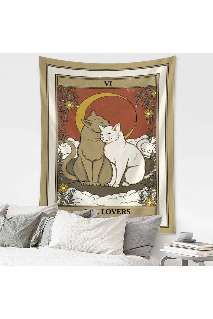 Lisslune | Cat Witchcraft Tapestry