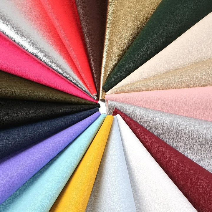 Lisslune | Elegant black textured synthetic leather for the production of high-quality bows