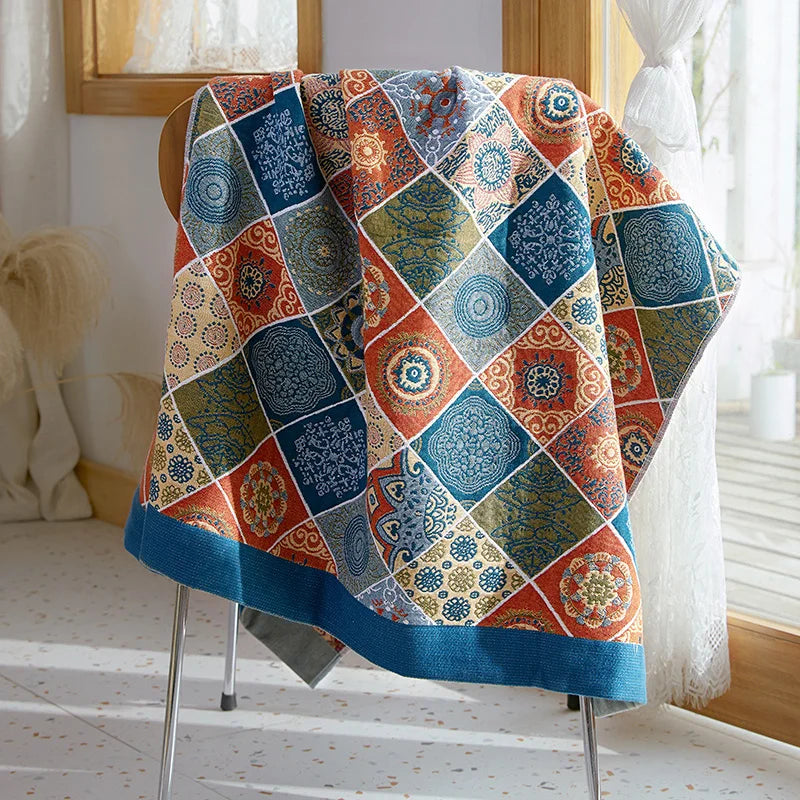 Lisslune | Paisley Print Blanket