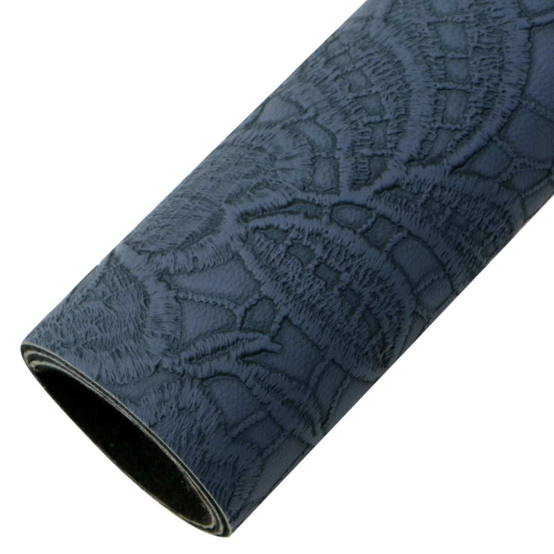 Lisslune | Chic Bloom: Premium Synthetic Leather Craft Sheets for Creative Expression