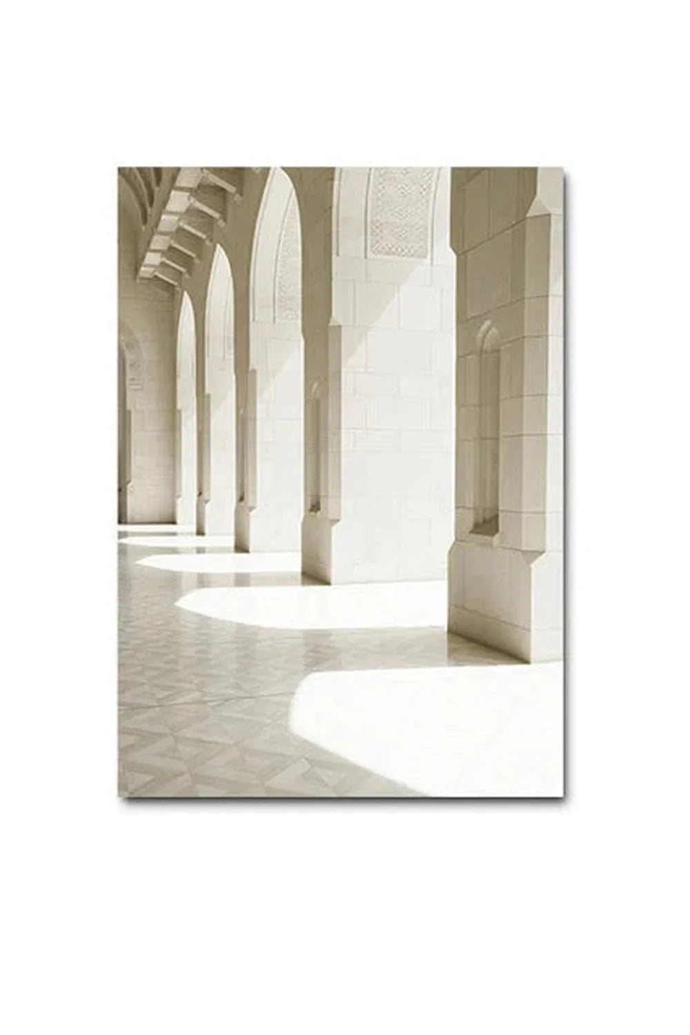 Lisslune | Academy Moroccan Canvas Poster
