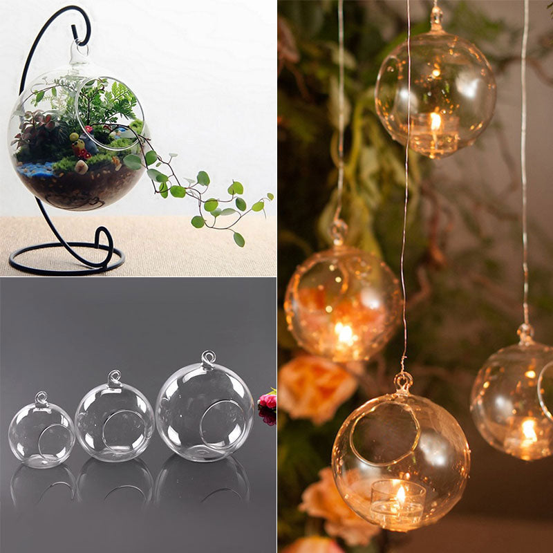 Lisslune | Starry Night Terrarium Candlestick Holder