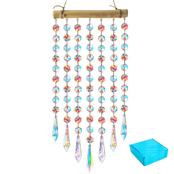 Lisslune | Glass Crystal Wind Chimes Window Decoration