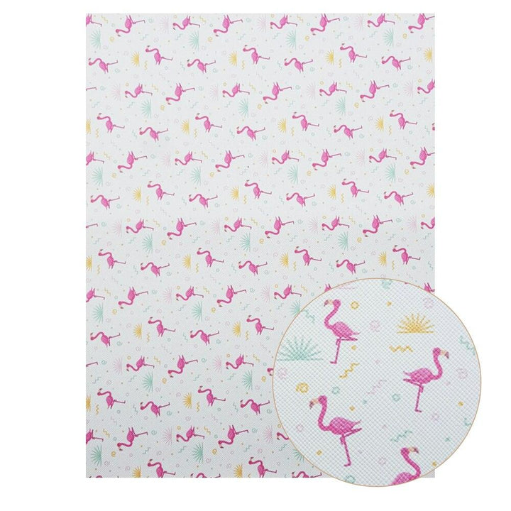 Lisslune | Lively Animal Print Synthetic Leather Sheets for Creative Handbag Designs