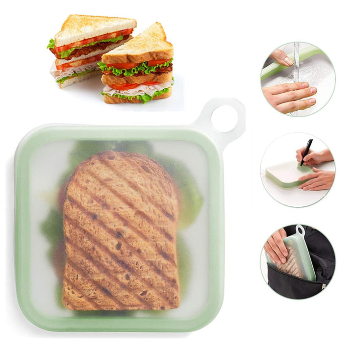 Lisslune | Minimalist Reusable Sandwich Lunch Box