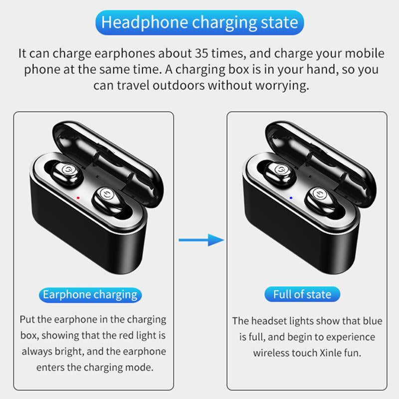 Lisslune | Waterproof Mini Wireless Earbuds Headphones