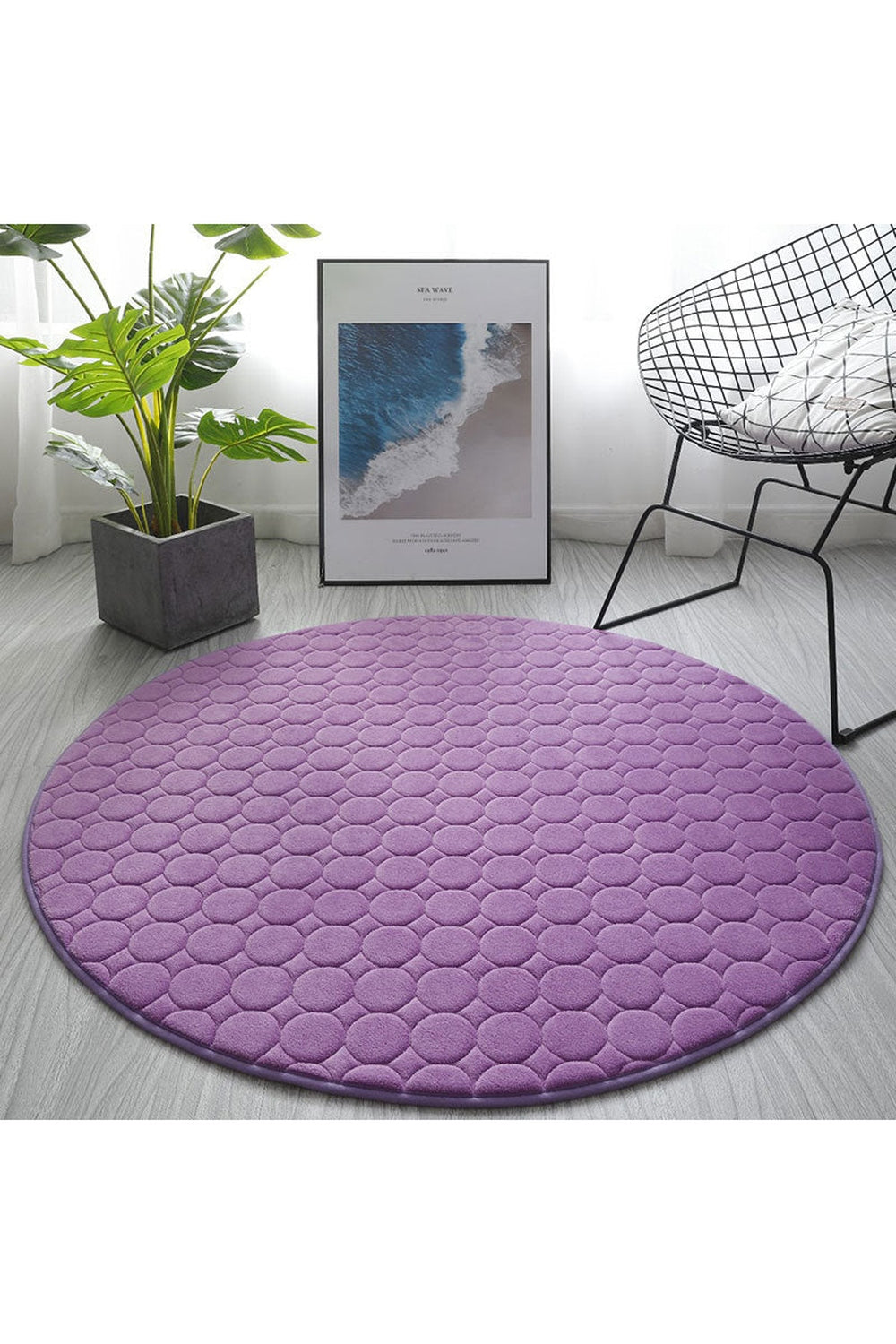 Lisslune | Pastel round rug