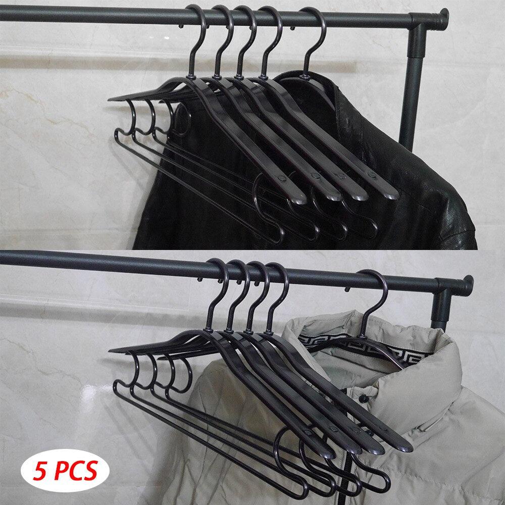 Lisslune | Stylish eco-friendly aluminum alloy non-slip hangers - 5-pack for premium dress management