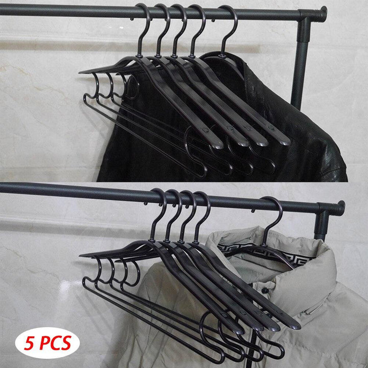 Lisslune | Stylish eco-friendly aluminum alloy non-slip hangers - 5-pack for premium dress management