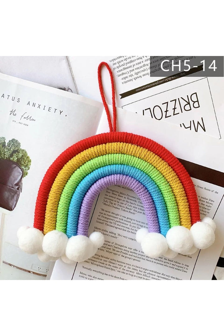 Lisslune | Children's room wall knit decor