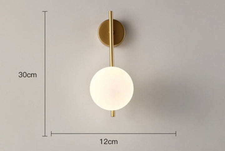 Lisslune | BulbAura - Scandinavian Wall Lamp