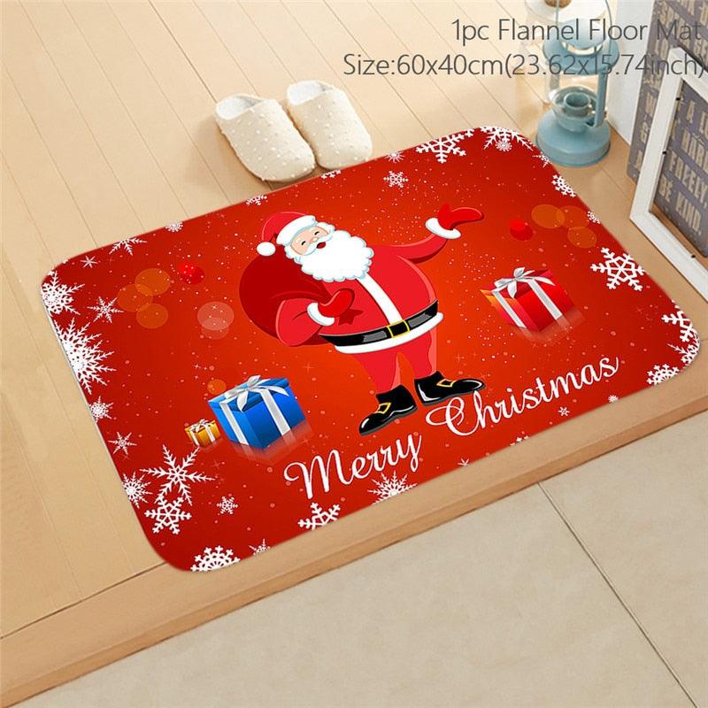 Lisslune | Cheerful Holiday Doormat for a Cheerful Welcome