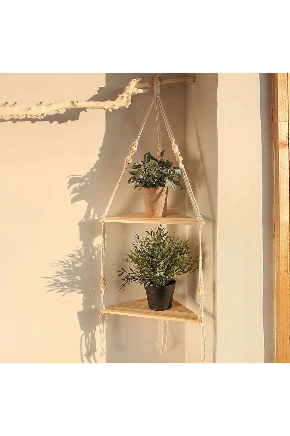 Lisslune | Corner wall shelf