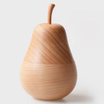 Lisslune | Wooden Pear Toothpick Holder