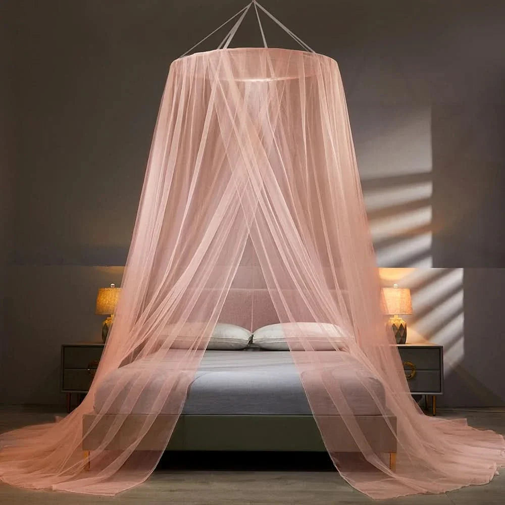 Lisslune | Bed Mosquito Net – Folding Mosquito Net for Bed & Travel – Effective Insect Protection for Single & Double Beds