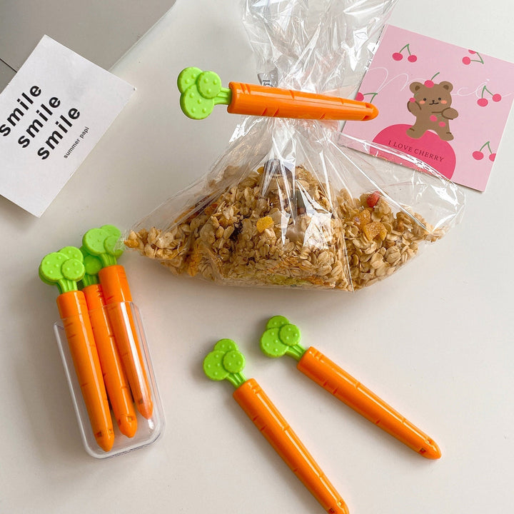 Lisslune | 5pcs Sealing Carrot Bag Clips