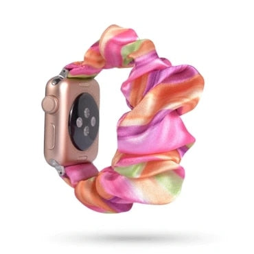 Lisslune | ELASTIC Apple Watch BAND IN HAIR TIE STYLE