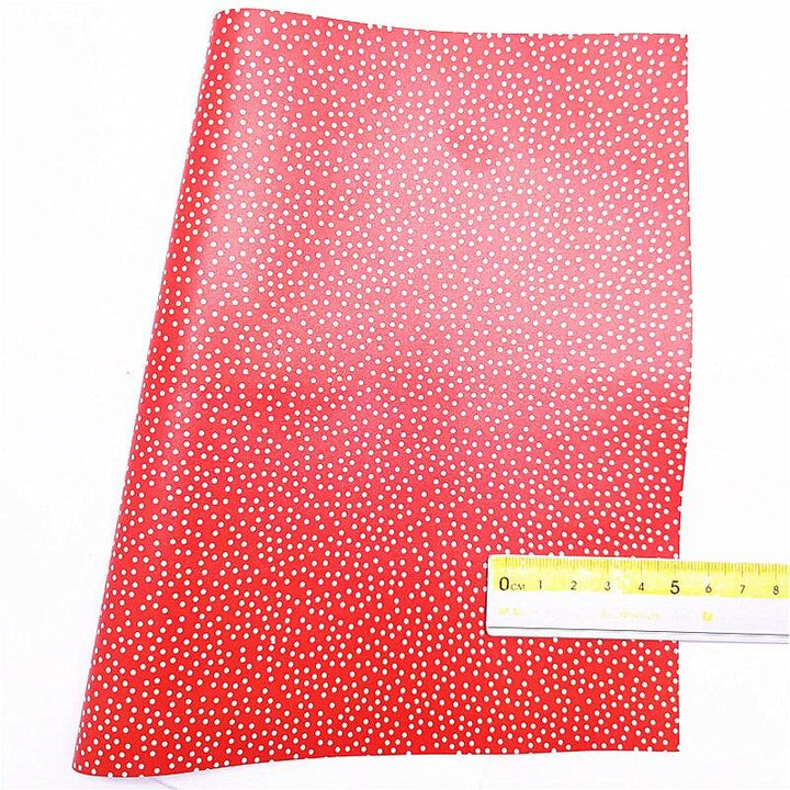 Lisslune | Red Sparkling Hearts & Dots DIY Jelly Leather Craft Kit